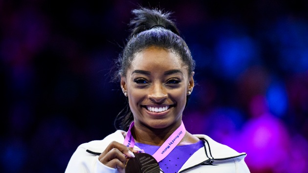 simone-biles-wins-sixth-world-title,-becomes-most-decorated-gymnast-in-history